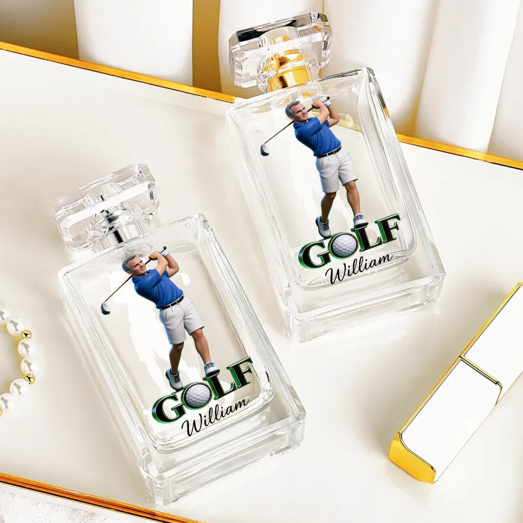 Luxury Gift For Man - Personalized Golf Refillable Perfume Bottle