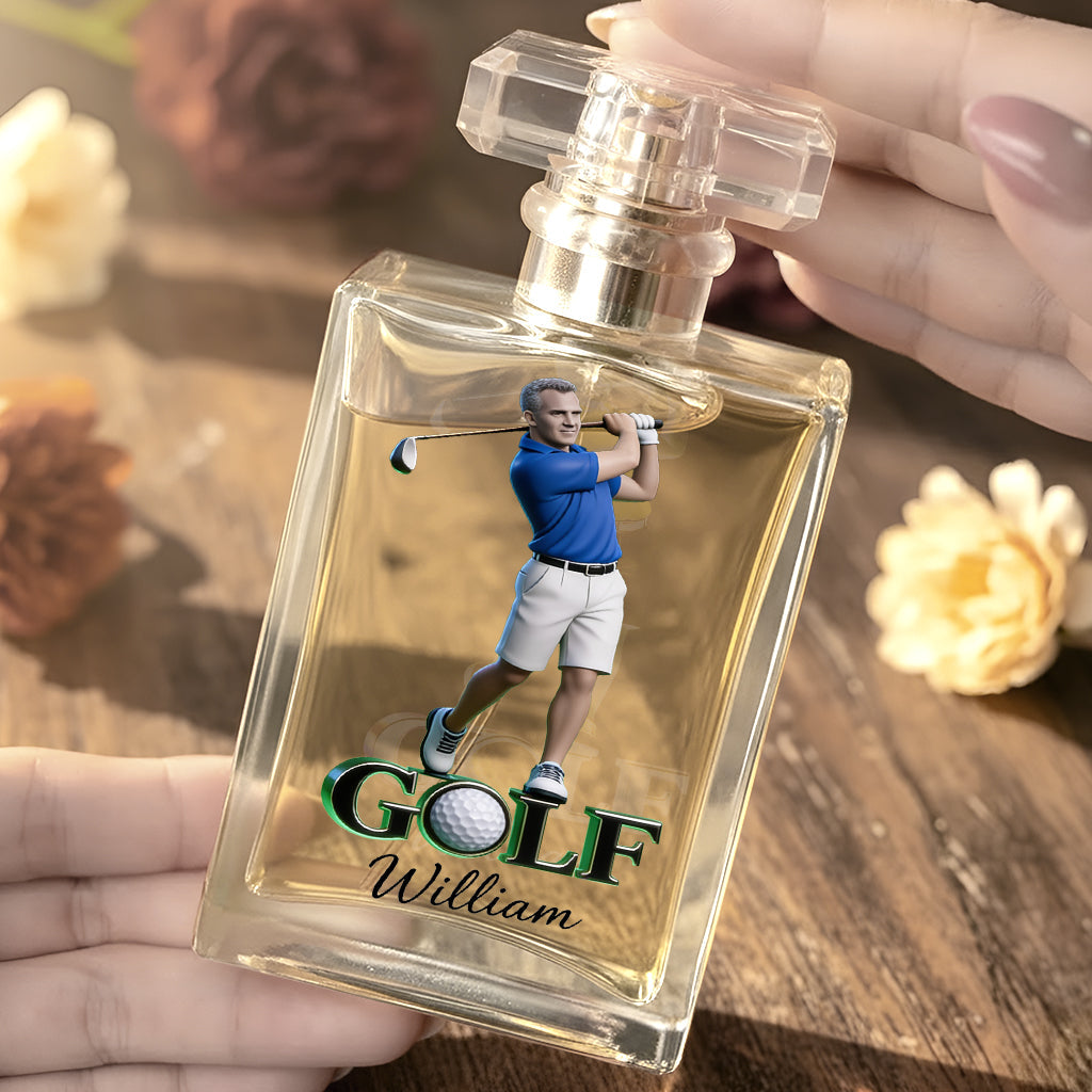 Luxury Gift For Man - Personalized Golf Refillable Perfume Bottle