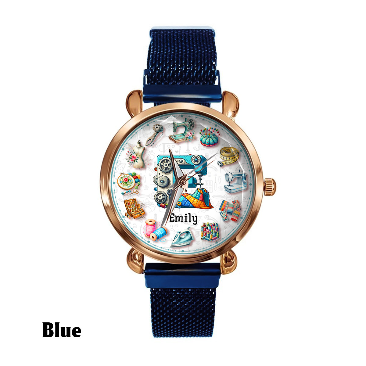 Sewing Is My Therapy - Personalized Sewing Women Hand Watch