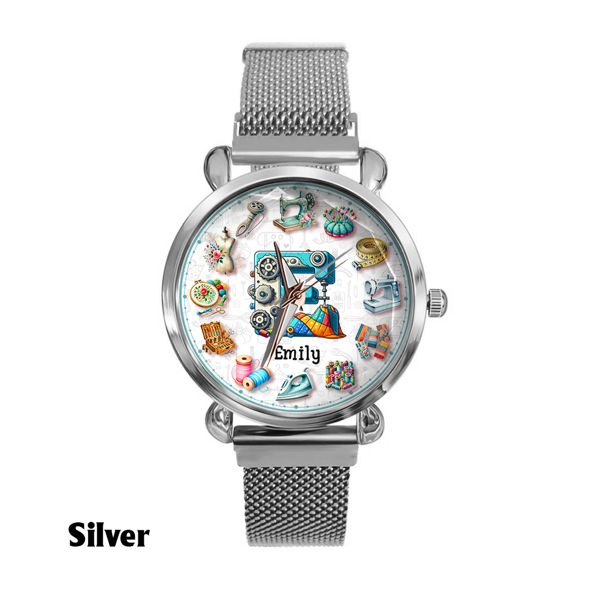 Sewing Is My Therapy - Personalized Sewing Women Hand Watch