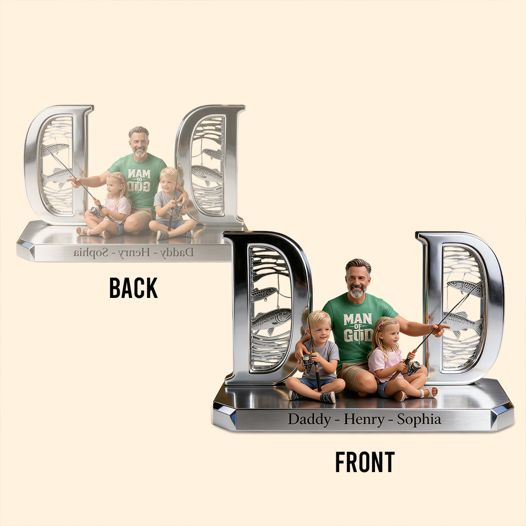 Luxury Dad & Hobby - Personalized Father Custom Shaped Acrylic Plaque