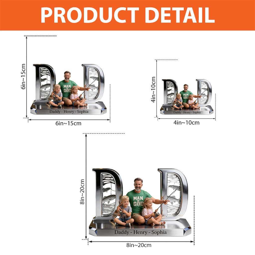 Luxury Dad & Hobby - Personalized Father Custom Shaped Acrylic Plaque