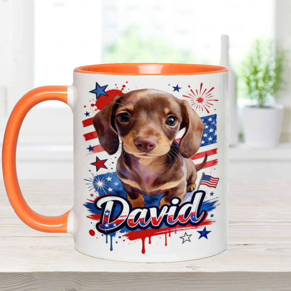 Love Dog - Personalized Dog Accent Mug