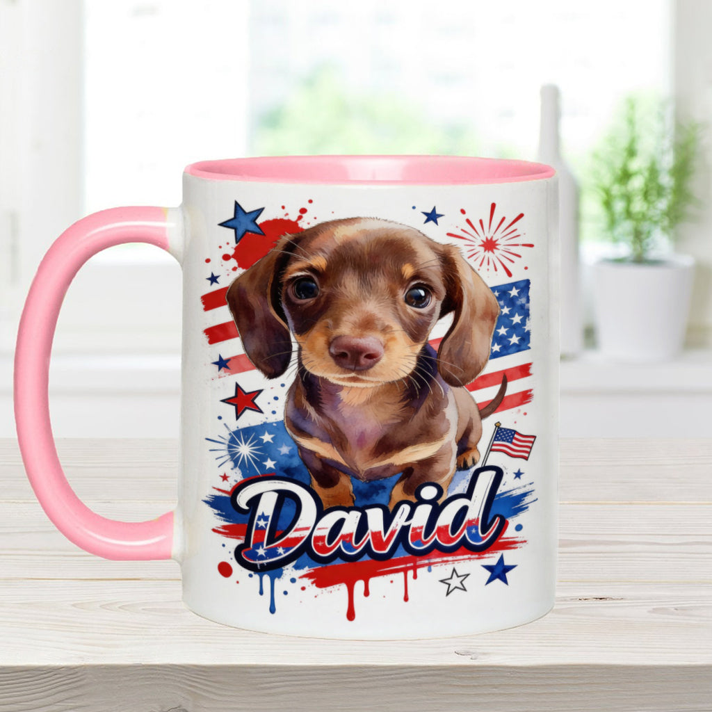 Love Dog - Personalized Dog Accent Mug