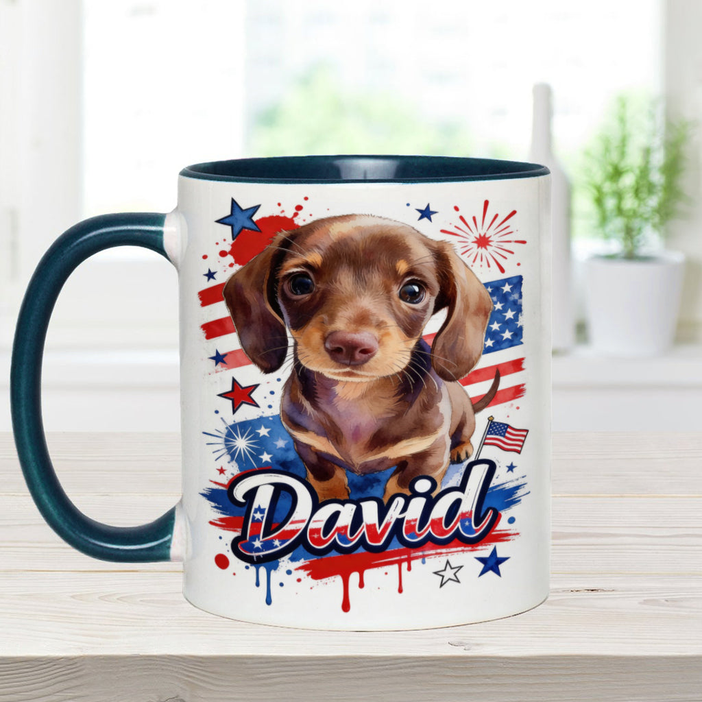 Love Dog - Personalized Dog Accent Mug