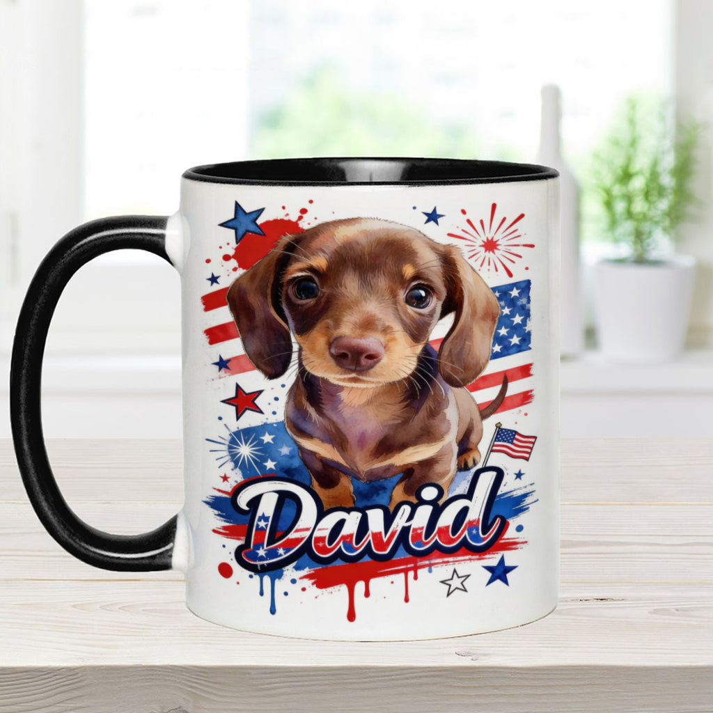 Love Dog - Personalized Dog Accent Mug