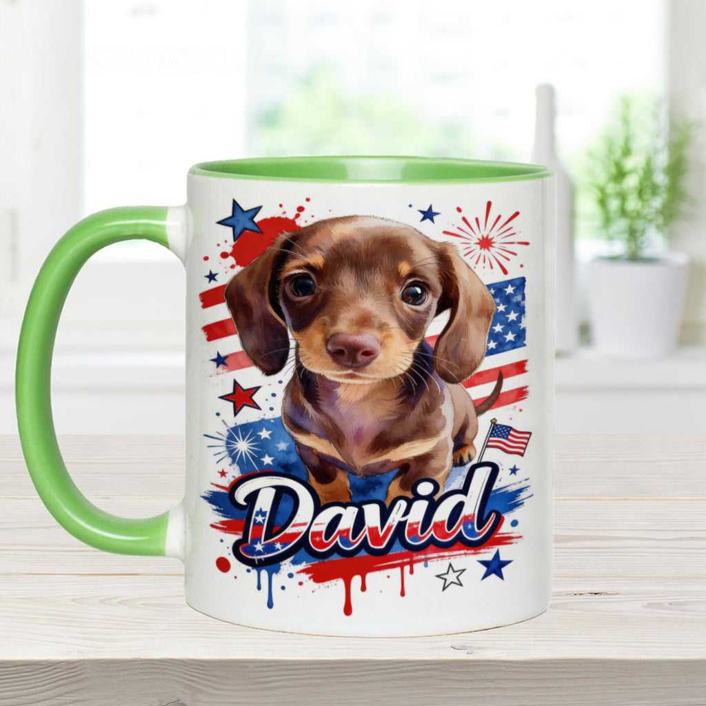 Love Dog - Personalized Dog Accent Mug