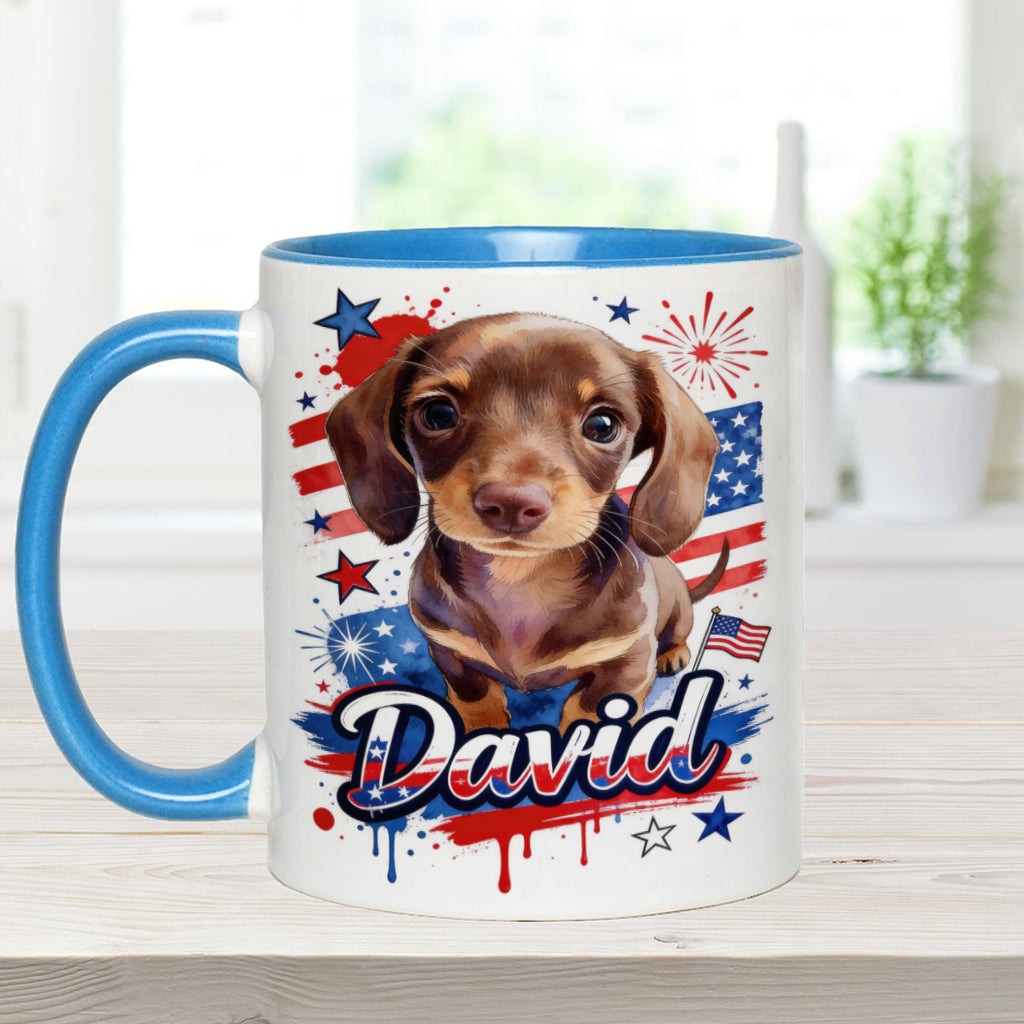 Love Dog - Personalized Dog Accent Mug