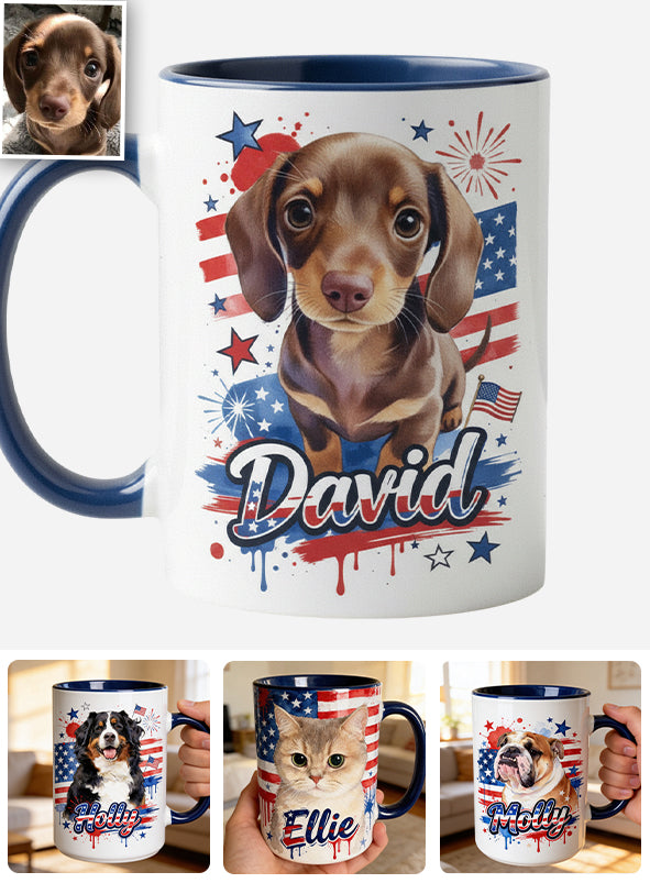 Love Dog - Personalized Dog Accent Mug