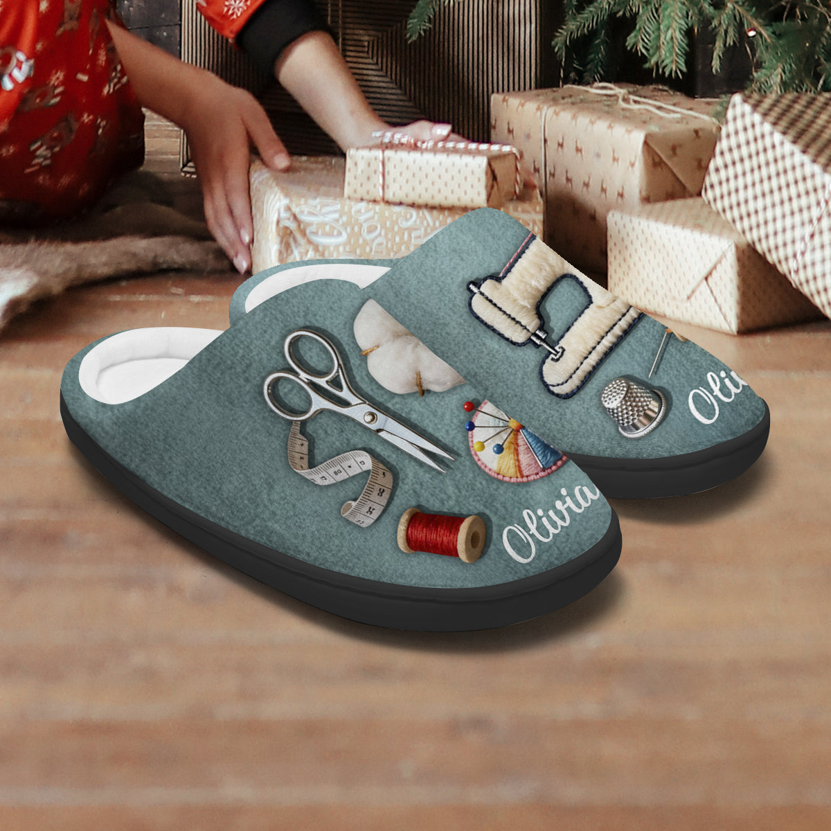 Love Sewing - Personalized Sewing Slippers