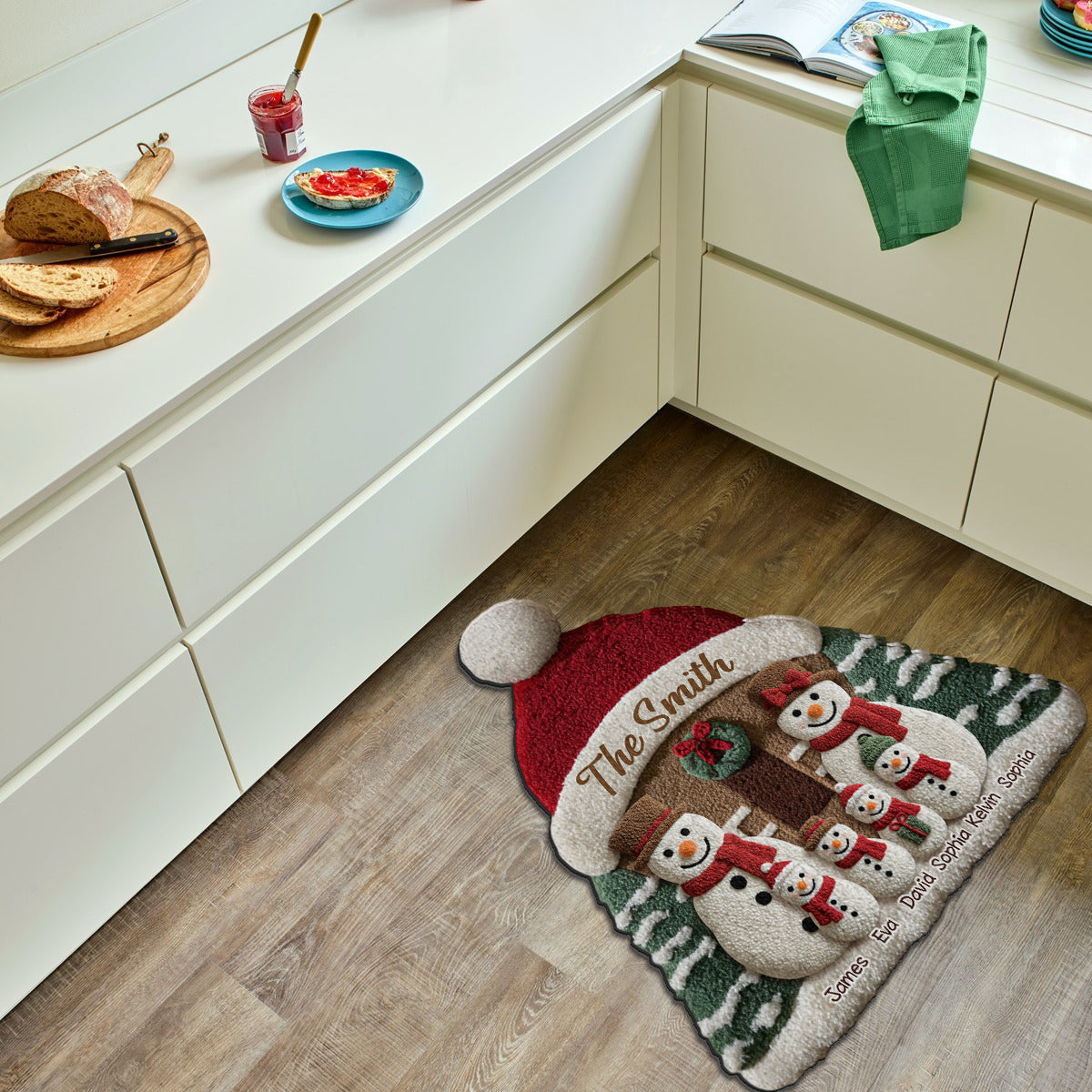 Our Family - Personalized Family Non-Slip Tufted Rug