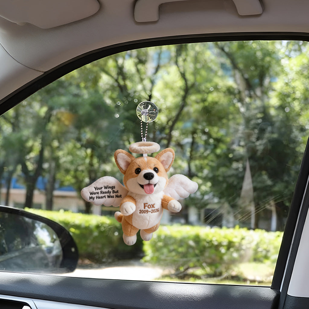 Pet Angel - Personalized Dog Plush Keychain