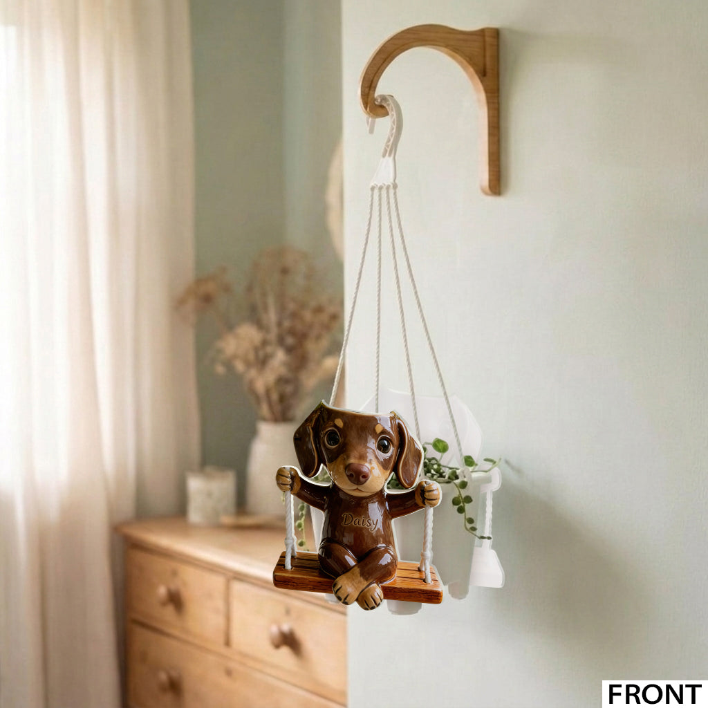 Pet Lovers - Personalized Dog Hanging Pot