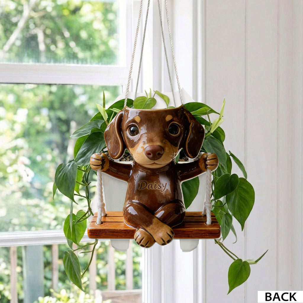 Pet Lovers - Personalized Dog Hanging Pot