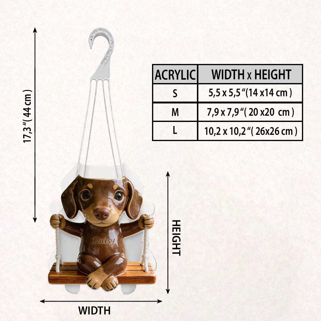 Pet Lovers - Personalized Dog Hanging Pot