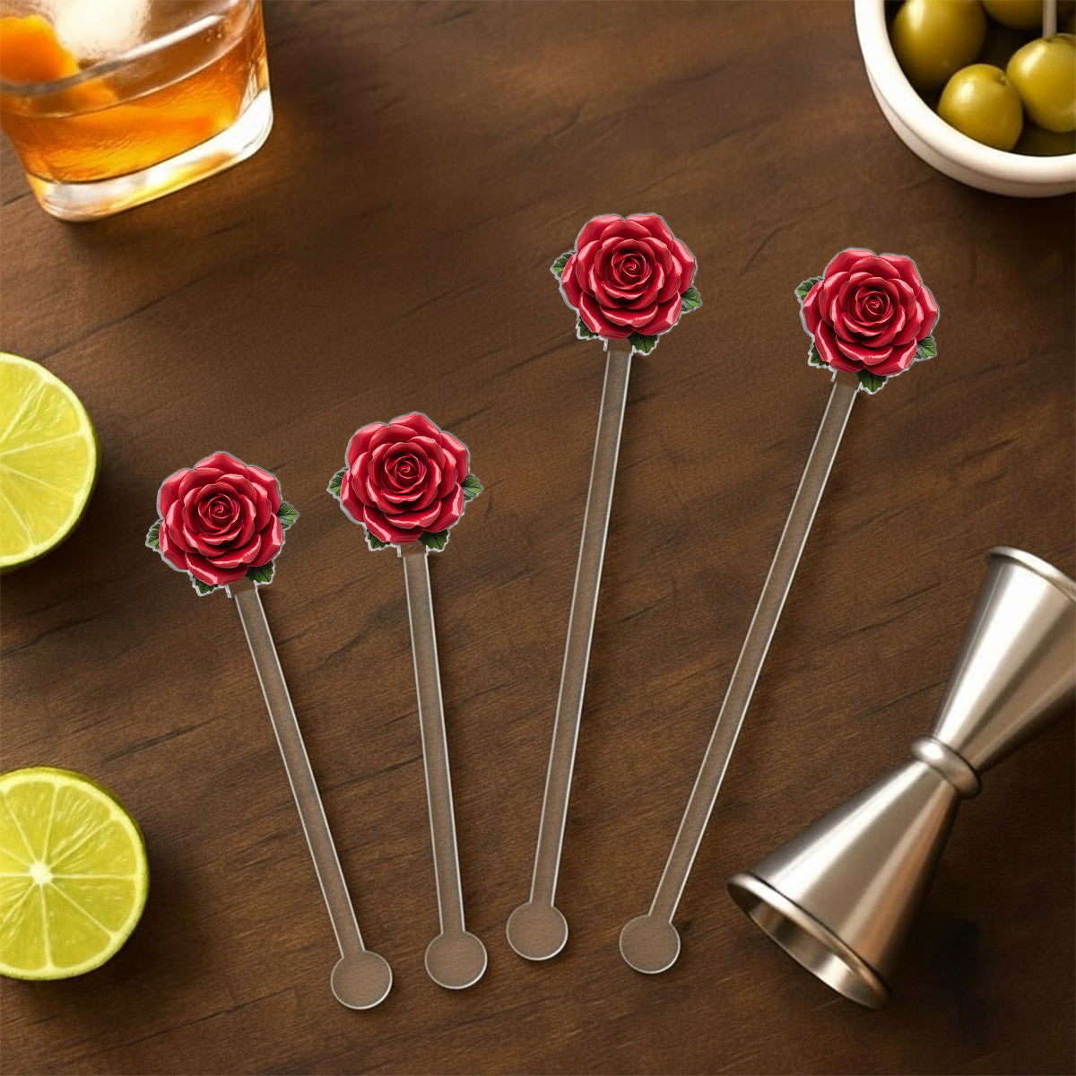 Love Gardening - Personalized Gardening Set Accent Mug with Acrylic Stirrers