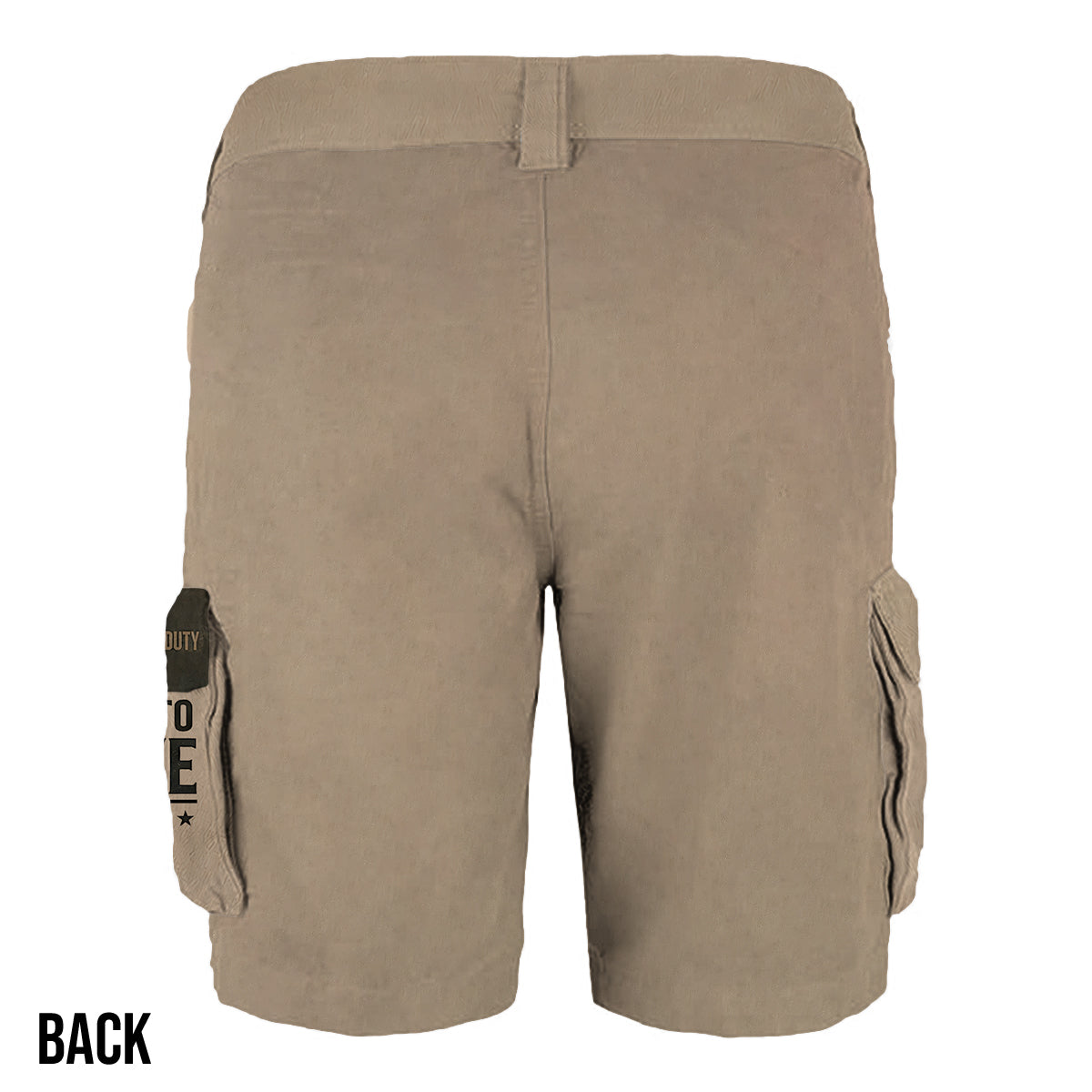 Police Officer Gift - Personalized Police Officer Cargo Shorts With Belt