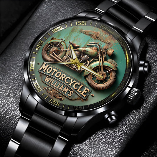 Motorcycle Lover - Personalized Biker Hand Watch