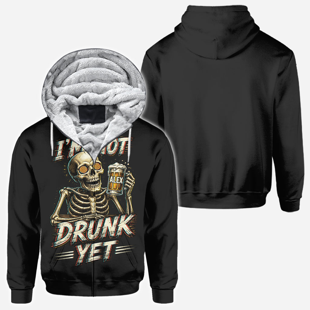 I'm Not Drunk Yet - Personalized Beer All Over Shirt