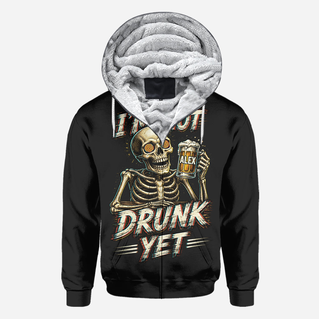 I'm Not Drunk Yet - Personalized Beer All Over Shirt