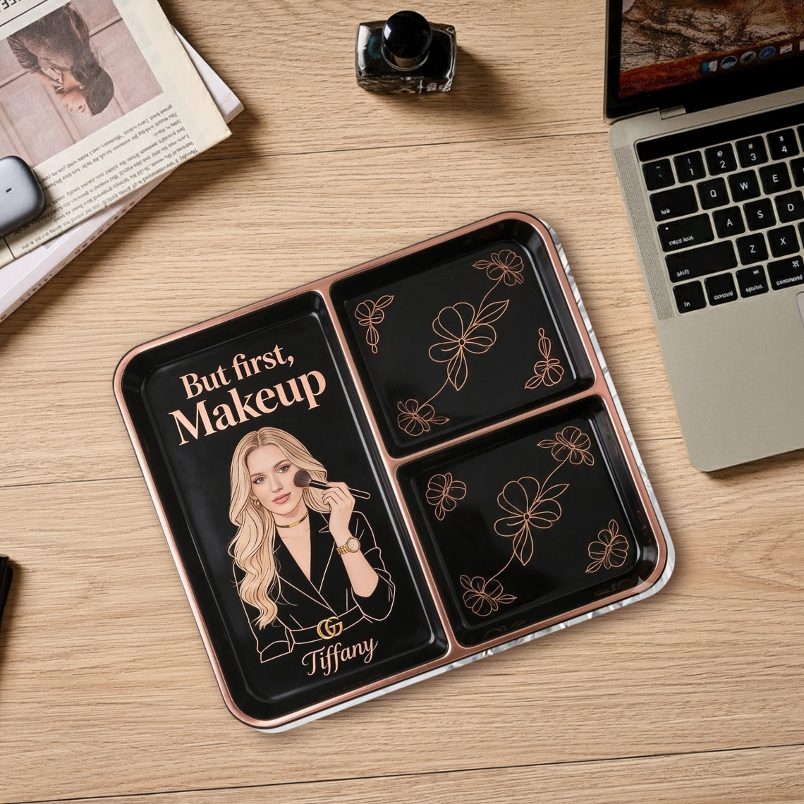 Wake Up Makeup - Personalized Self Love Catch-All Tray