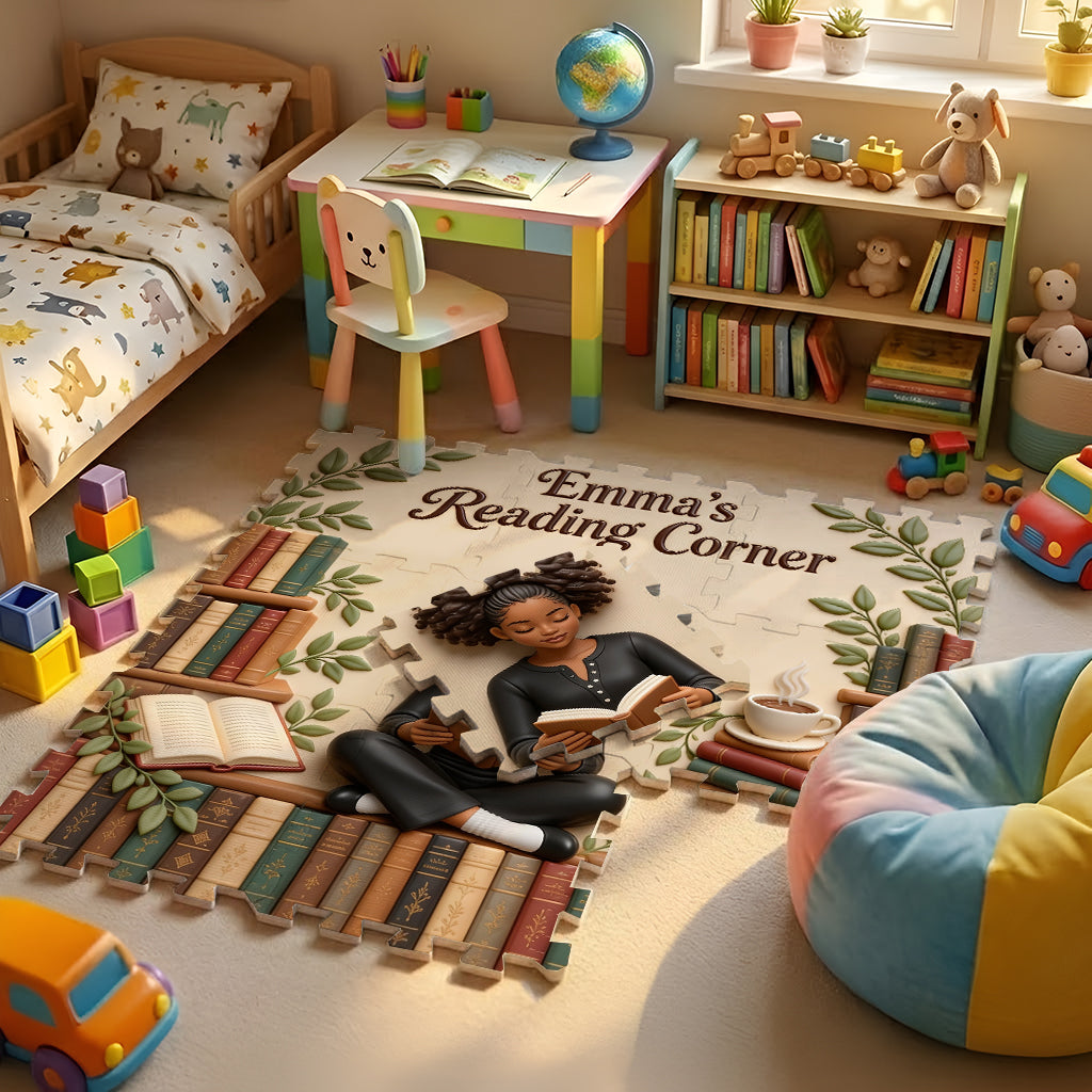 Reading Corner - Personalized Book Foam Puzzle Mat