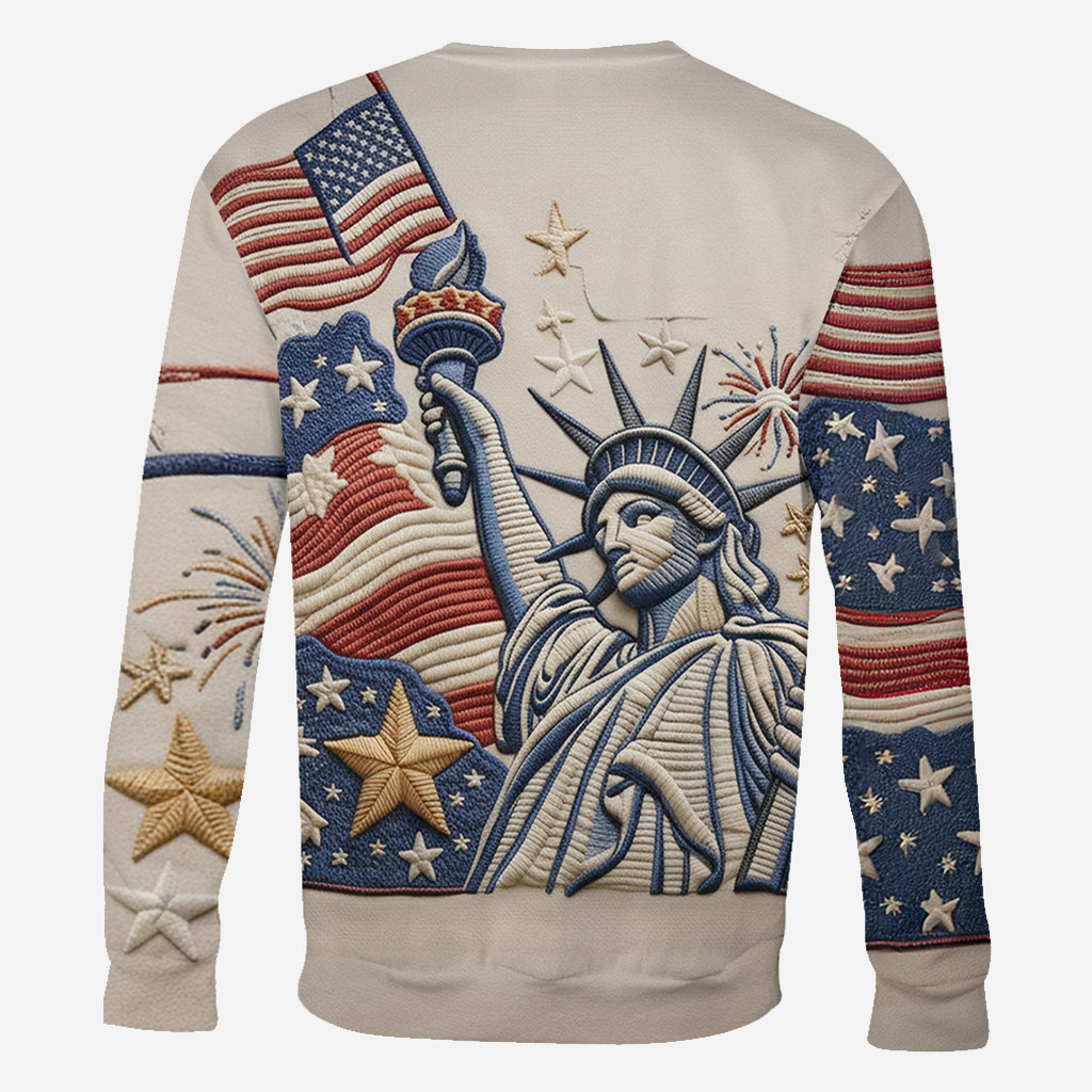 US 250th Anniversary - Personalized Pontoon All Over Shirt