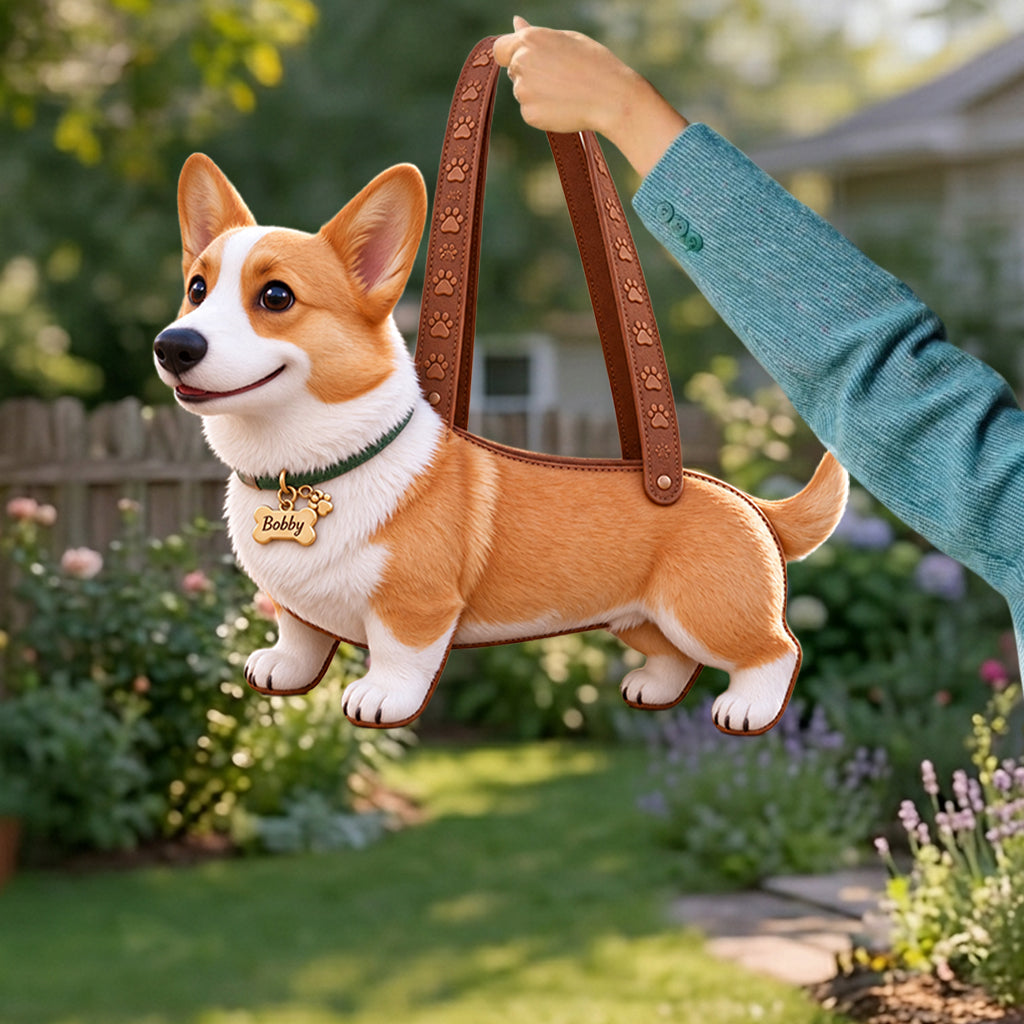 Bring Pet Everywhere - Personalized Dog Custom Shape Tote Bag