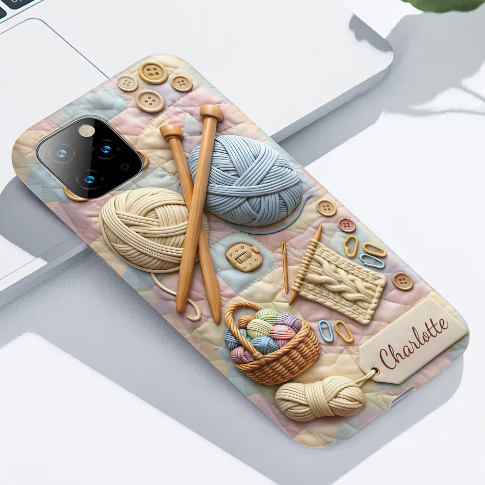 Love Sewing - Personalized Sewing Full Print Phone Case