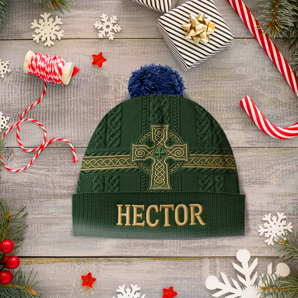 St.Patrick's Day - Personalized Irish Beanie Hat