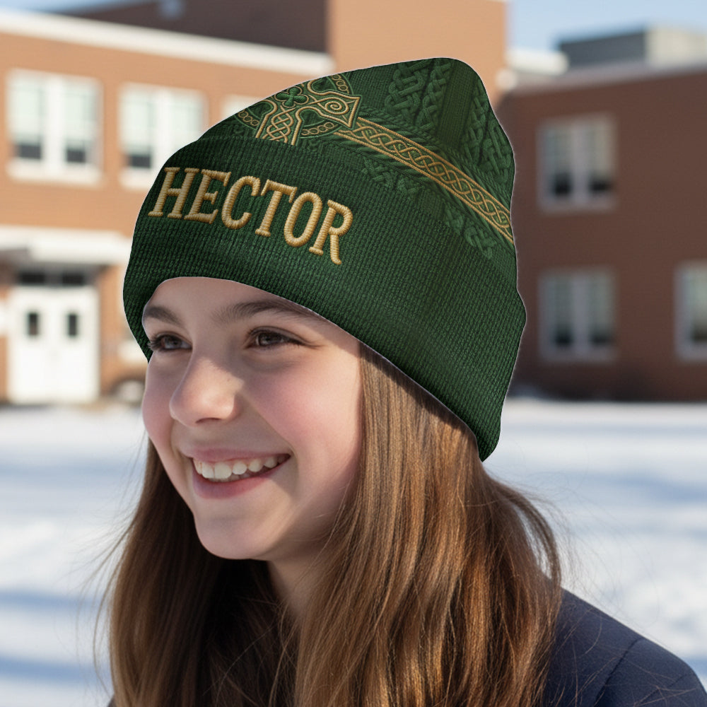 St.Patrick's Day - Personalized Irish Beanie Hat