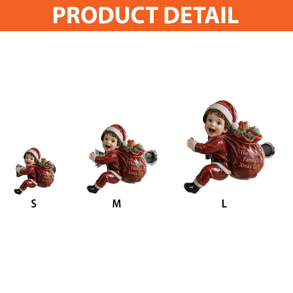 Santa's Helper - Personalized Kid Curtain Tieback