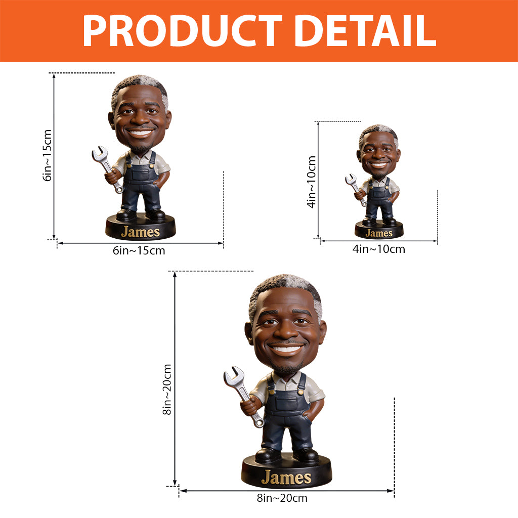 Mechanic Transform Custom From Photo - Personalized Mechanic Custom Shaped Acrylic Plaque