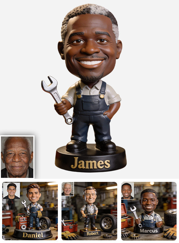 Mechanic Transform Custom From Photo - Personalized Mechanic Custom Shaped Acrylic Plaque
