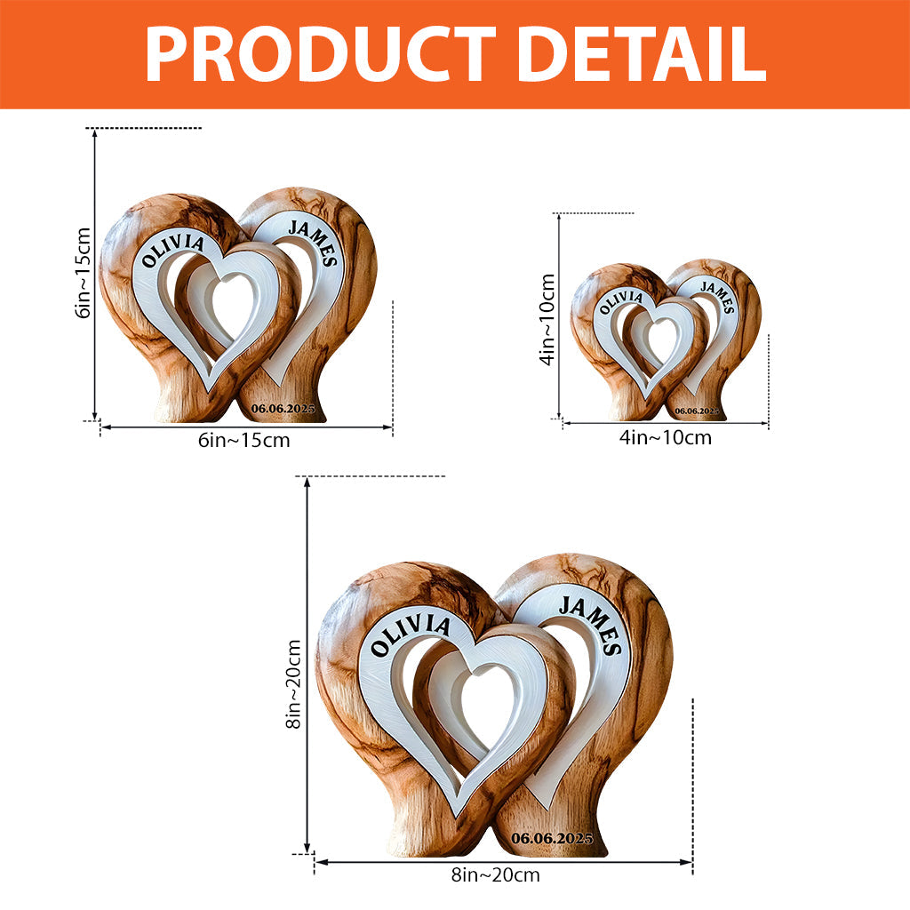 You And Me We Got This - Personalized Couple Custom Shaped Acrylic Plaque