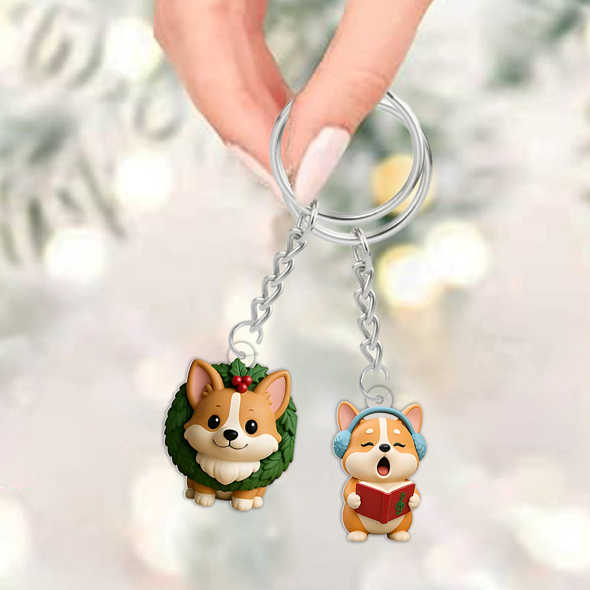 Love Corgi - Personalized Corgi Advent Calendar With Ornaments