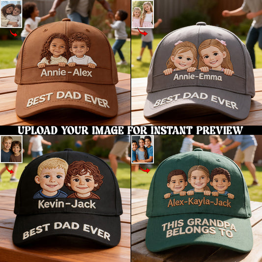 Perfect Father's Day Gift - Personalized Father Classic Cap
