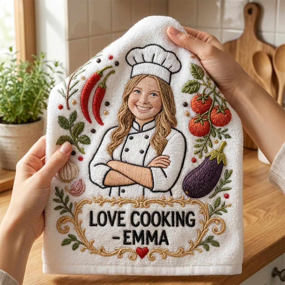 Love Cooking - Personalized Cooking Towel