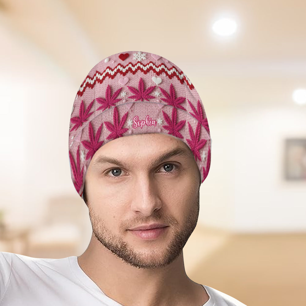 Stunning Leaf - Personalized Weed Beanie Hat