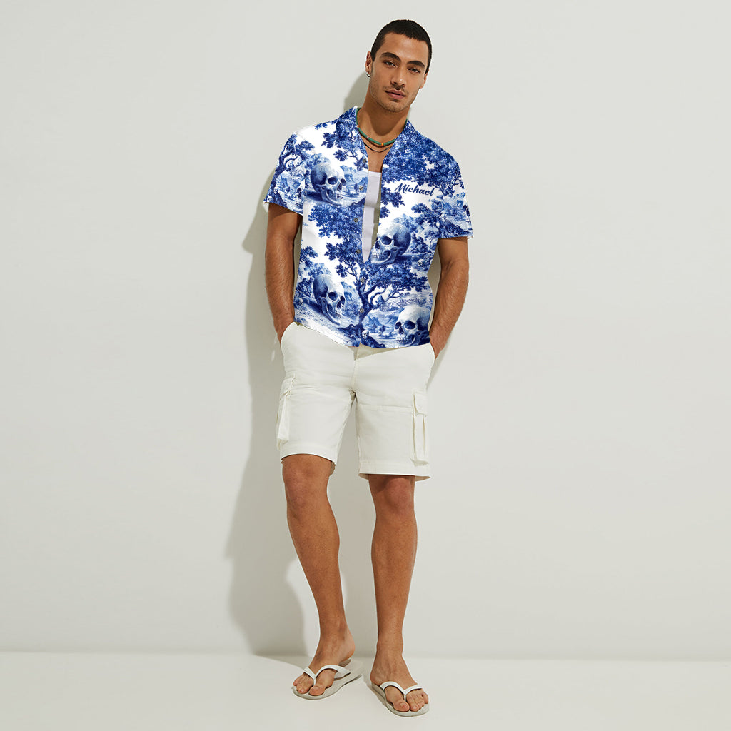 Skull Lover - Personalized Skull Hawaiian Shirt