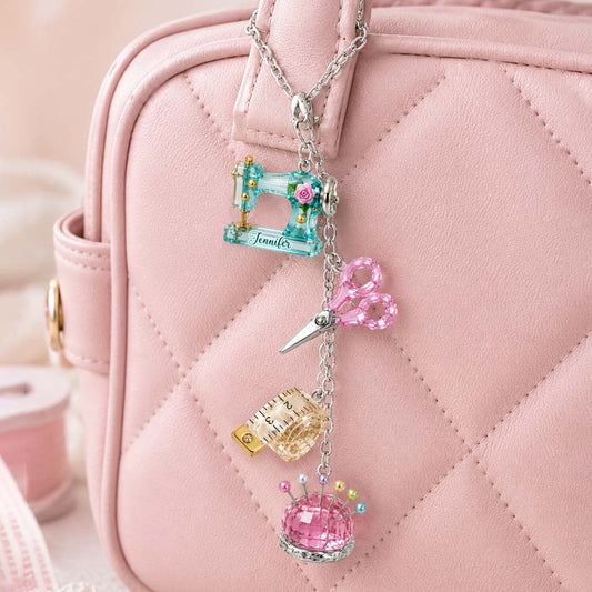 Love Sewing - Personalized Sewing Dangling Charms