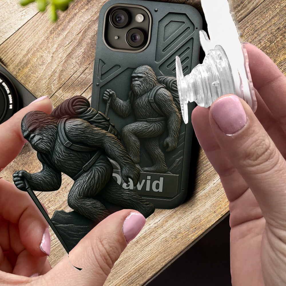 Sasquatch - Personalized Hiking Full Print Phone Case