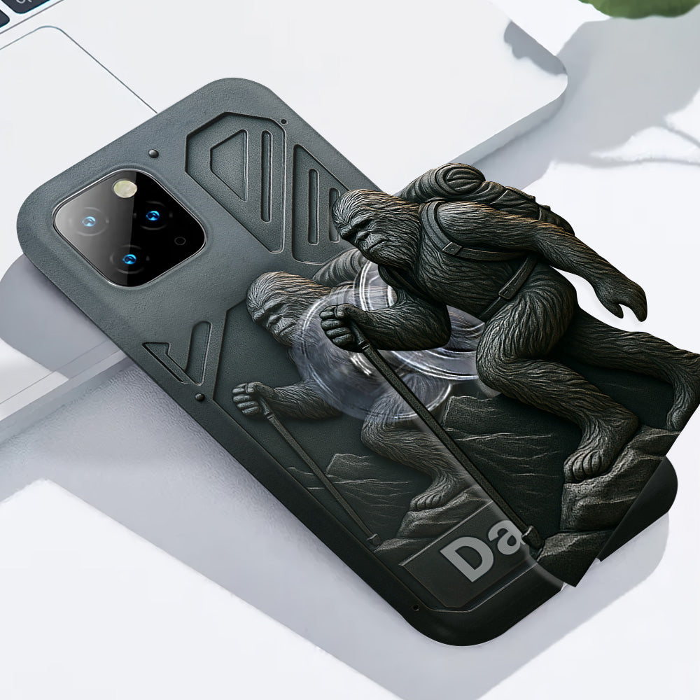 Sasquatch - Personalized Hiking Full Print Phone Case