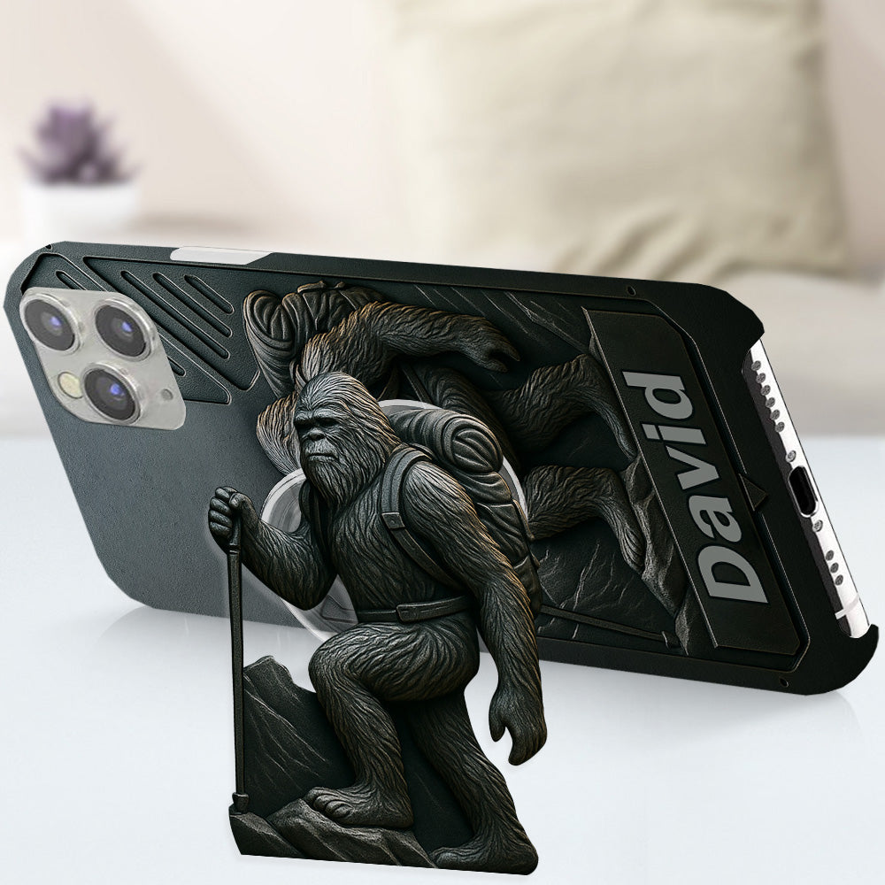 Sasquatch - Personalized Hiking Full Print Phone Case