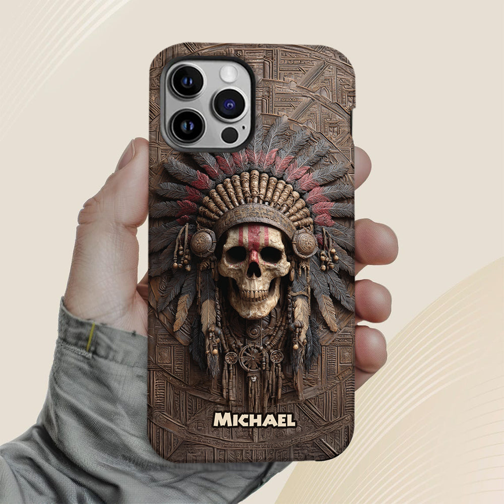 Proud Native - Personalized American Indian Full Print Phone Case