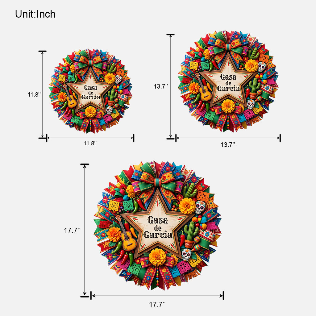 Mexican Fiesta Cinco De Mayo - Personalized Cinco de Mayo Custom Shaped Wood Sign