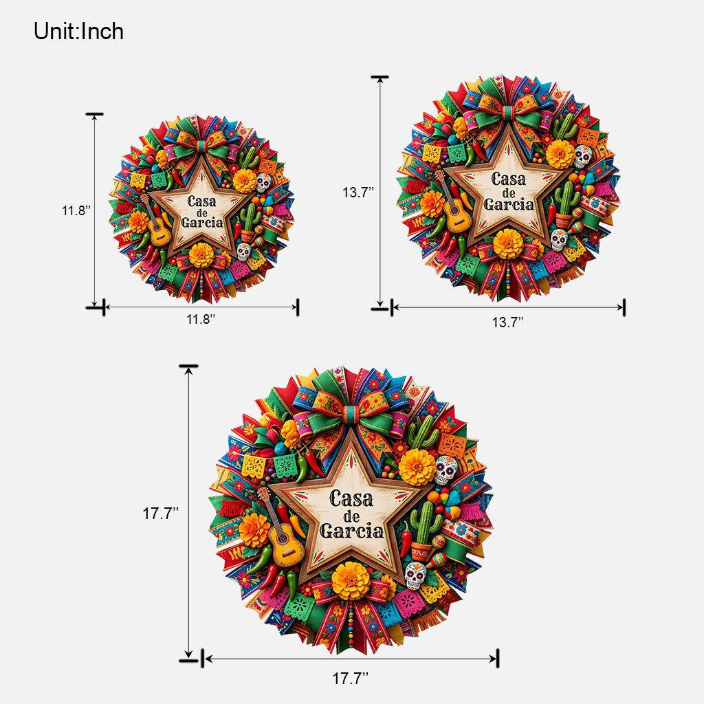 Mexican Fiesta Cinco De Mayo - Personalized Cinco de Mayo Custom Shaped Wood Sign