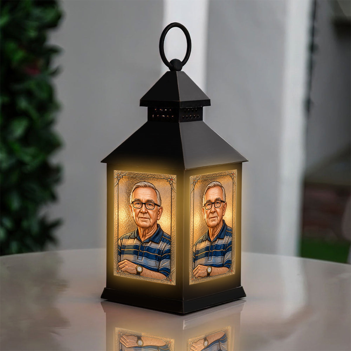 This Light Remains As A Loving Memory - Personalized Memorial Candle Lantern
