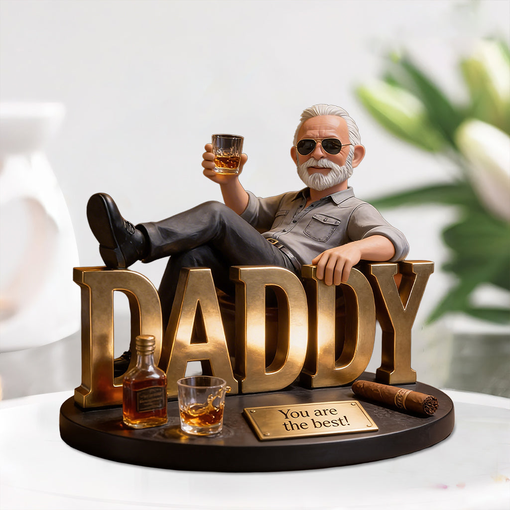 Whiskey And Cigar Lover, Gift for Men - Personalized Whisky Custom Shaped Acrylic Plaque
