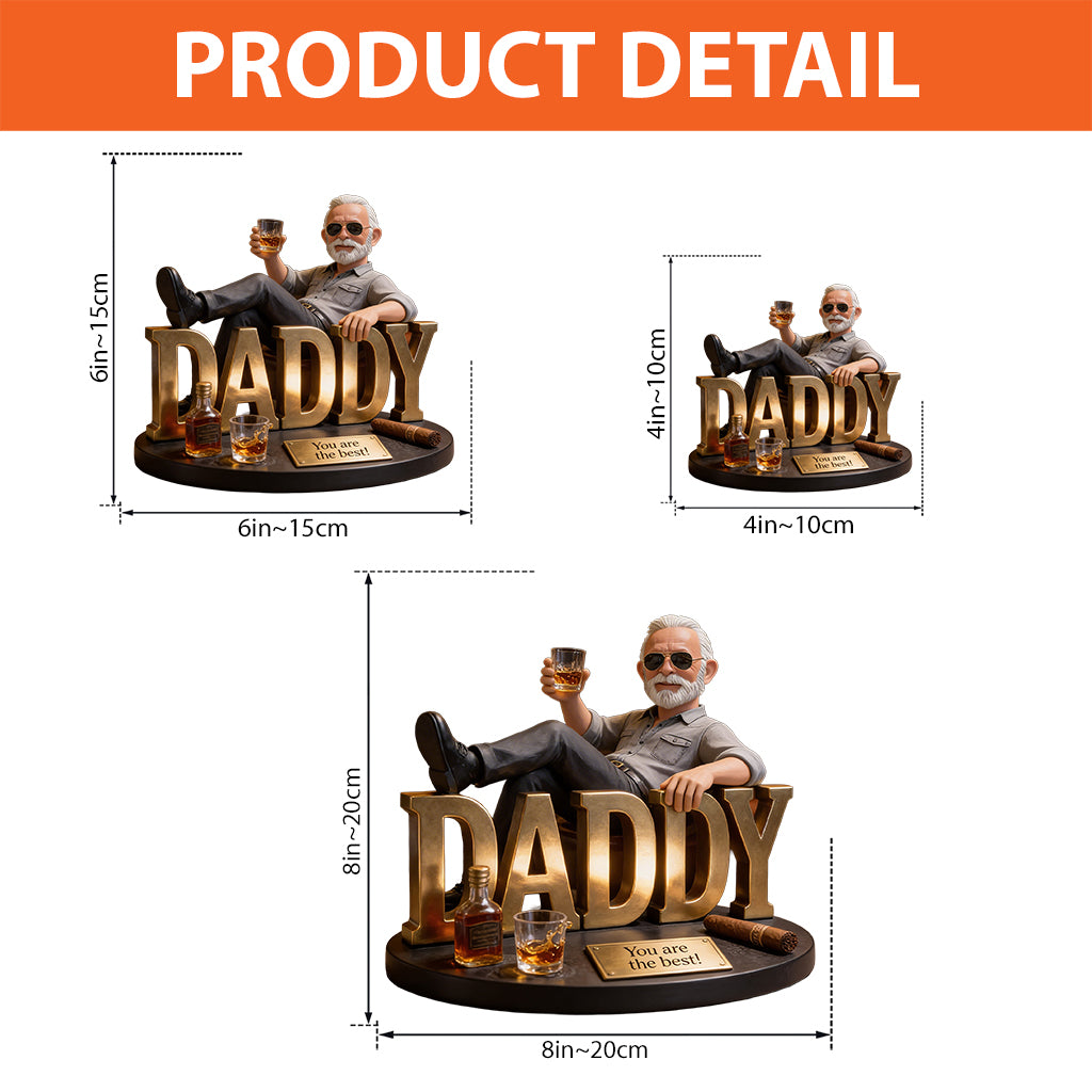 Whiskey And Cigar Lover, Gift for Men - Personalized Whisky Custom Shaped Acrylic Plaque